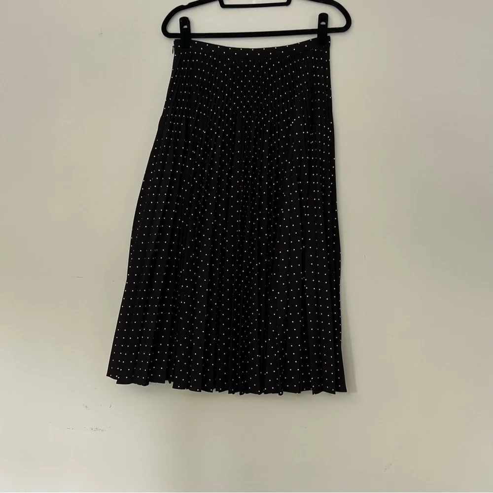 Club Monaco Black and White A-Line Skirt - Picture 7 of 7